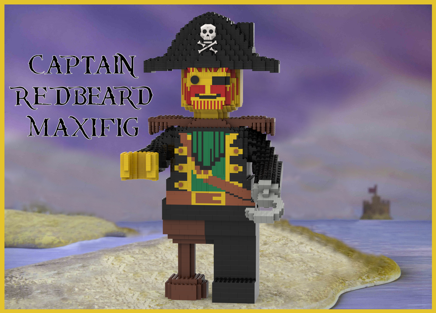 Captain Redbeard Pirate Maxifig