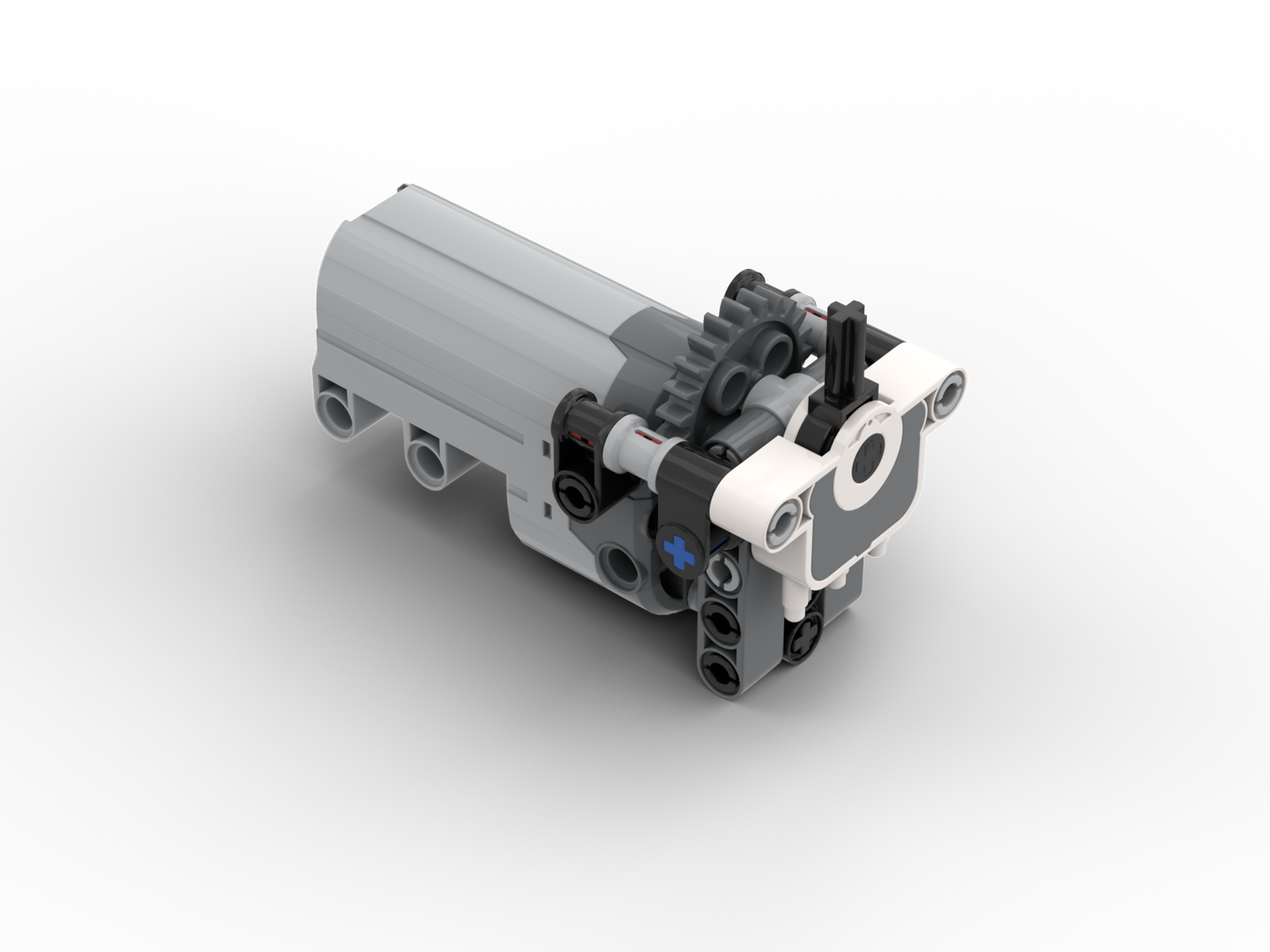 RC pneumatic valve V3 geared with PF