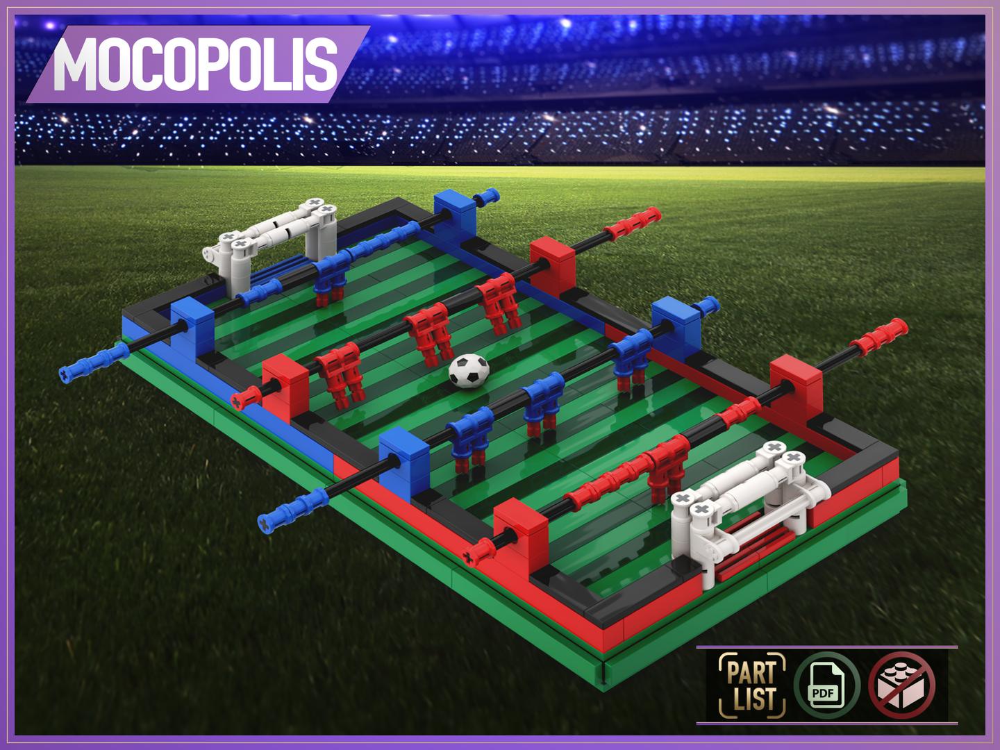 LEGO MOC Mini Football (Table gamе) | PDF instructions (NO PARTS)