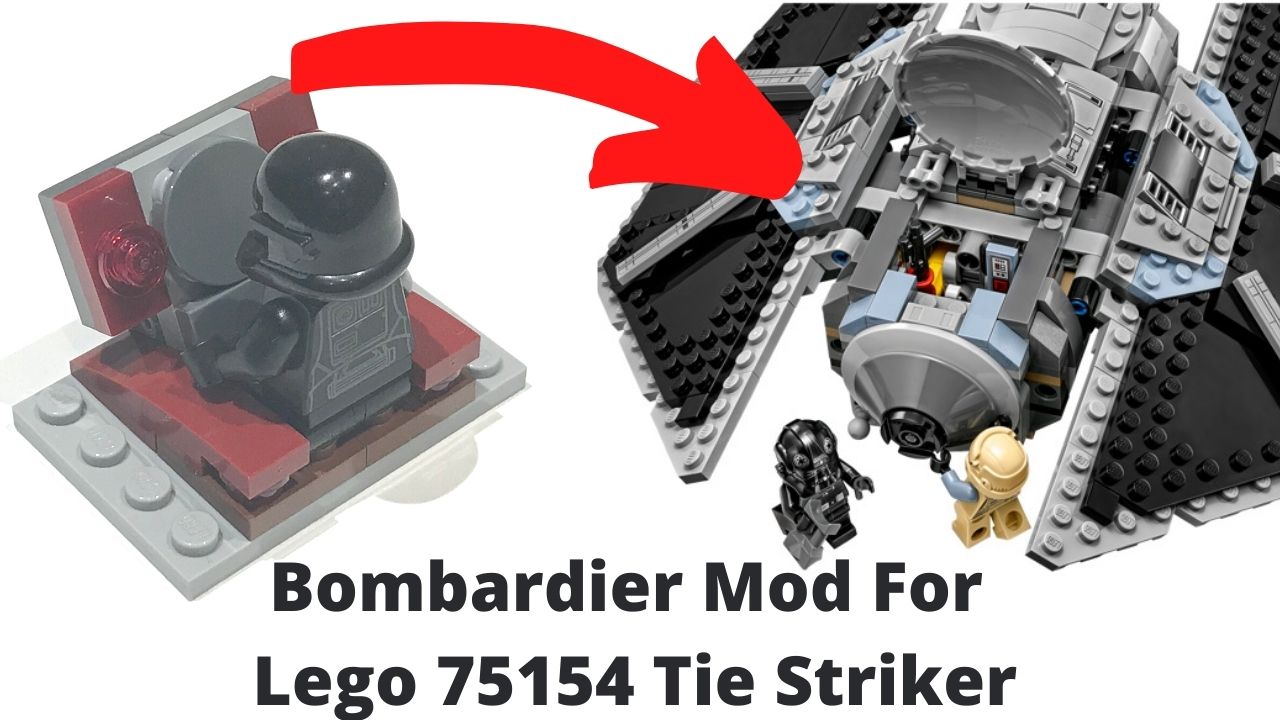 TIE Striker Bombardier Seat Mod (MOC-54275) - LEGO MOC | MOC Tracker