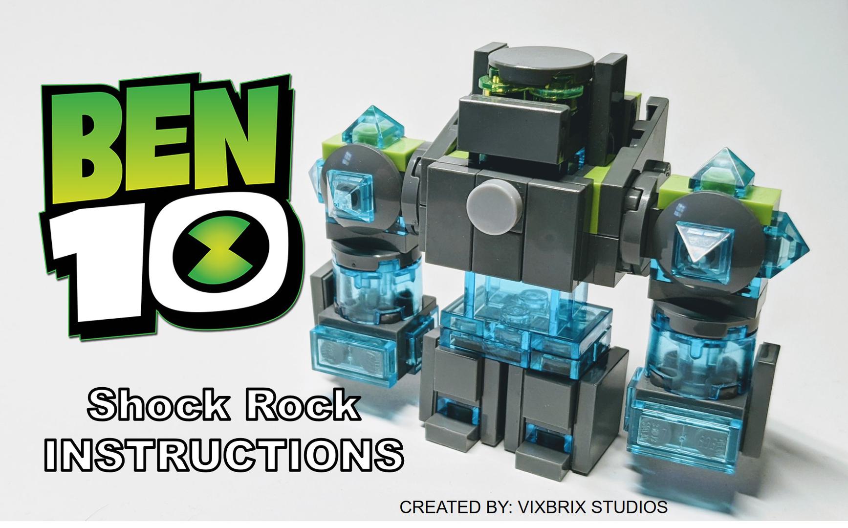 Lego Ben 10 Shock Rock