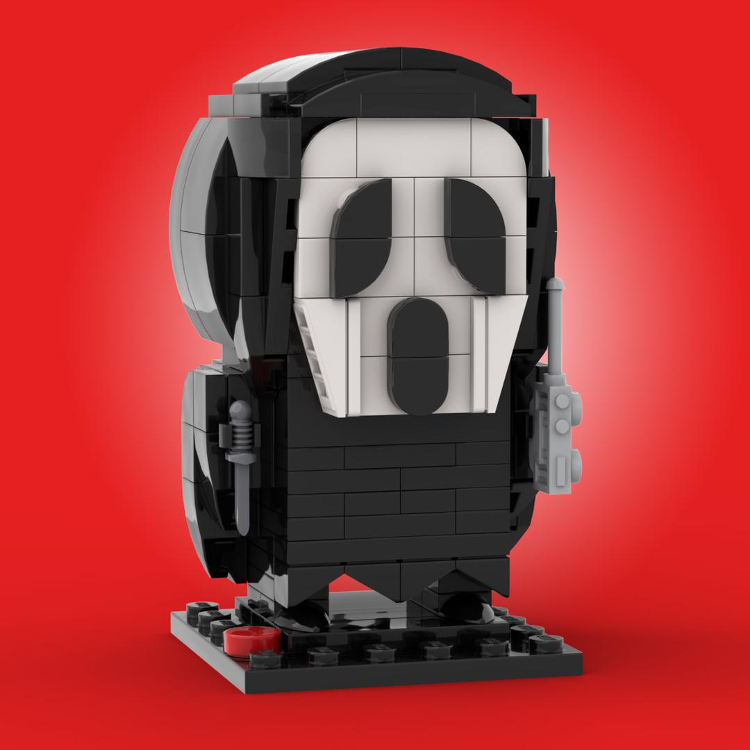 Scream Movie Mask Halloween Brickheadz