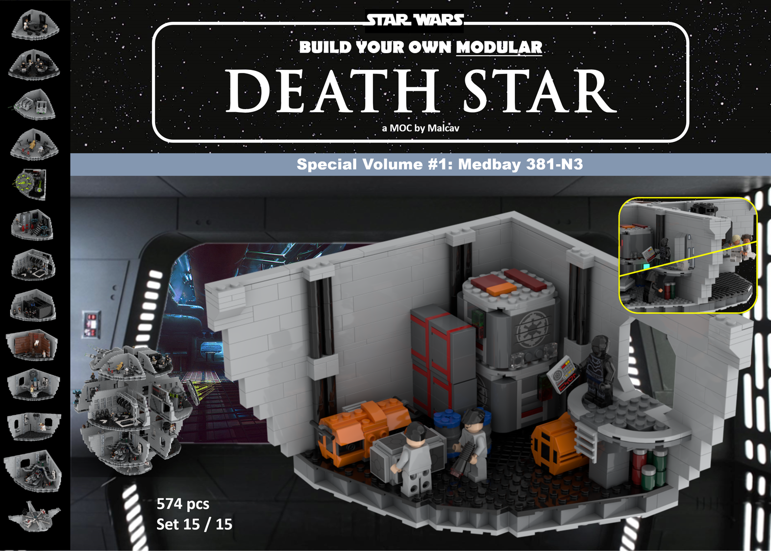 Modular Death Star Volume #15: Cargo Hold - Replacement Module #2