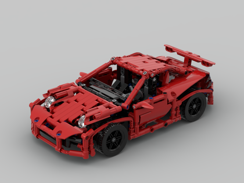 Red Porsche 911