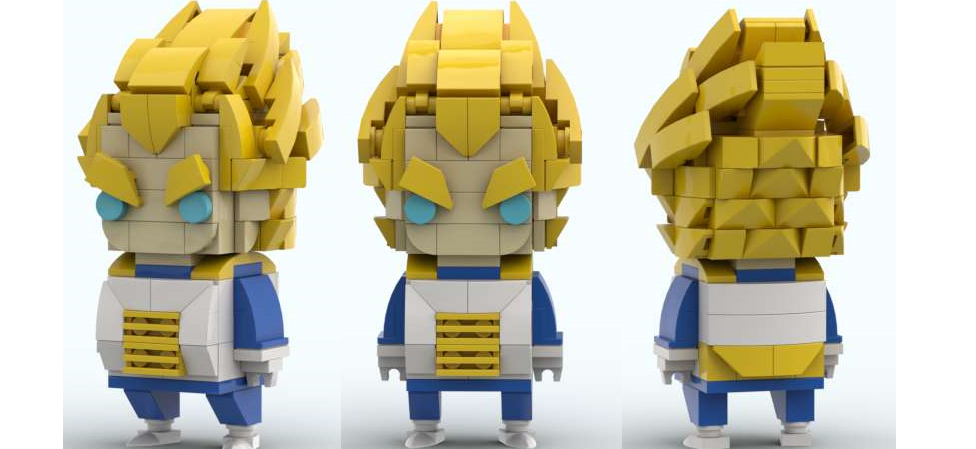 Brickheadz Vegeta -Dragonball Z-