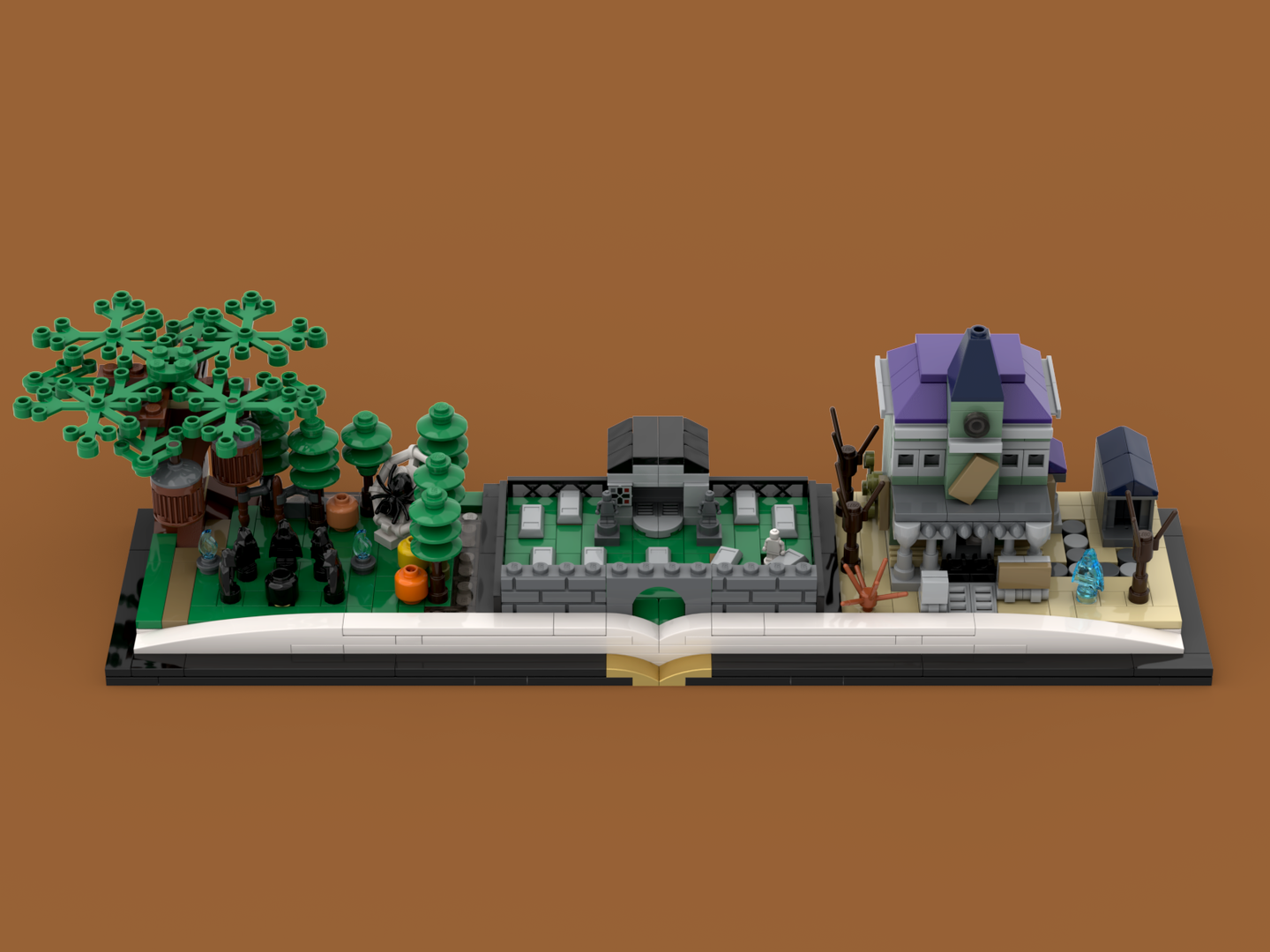 Lego Architecture : Halloween skyline