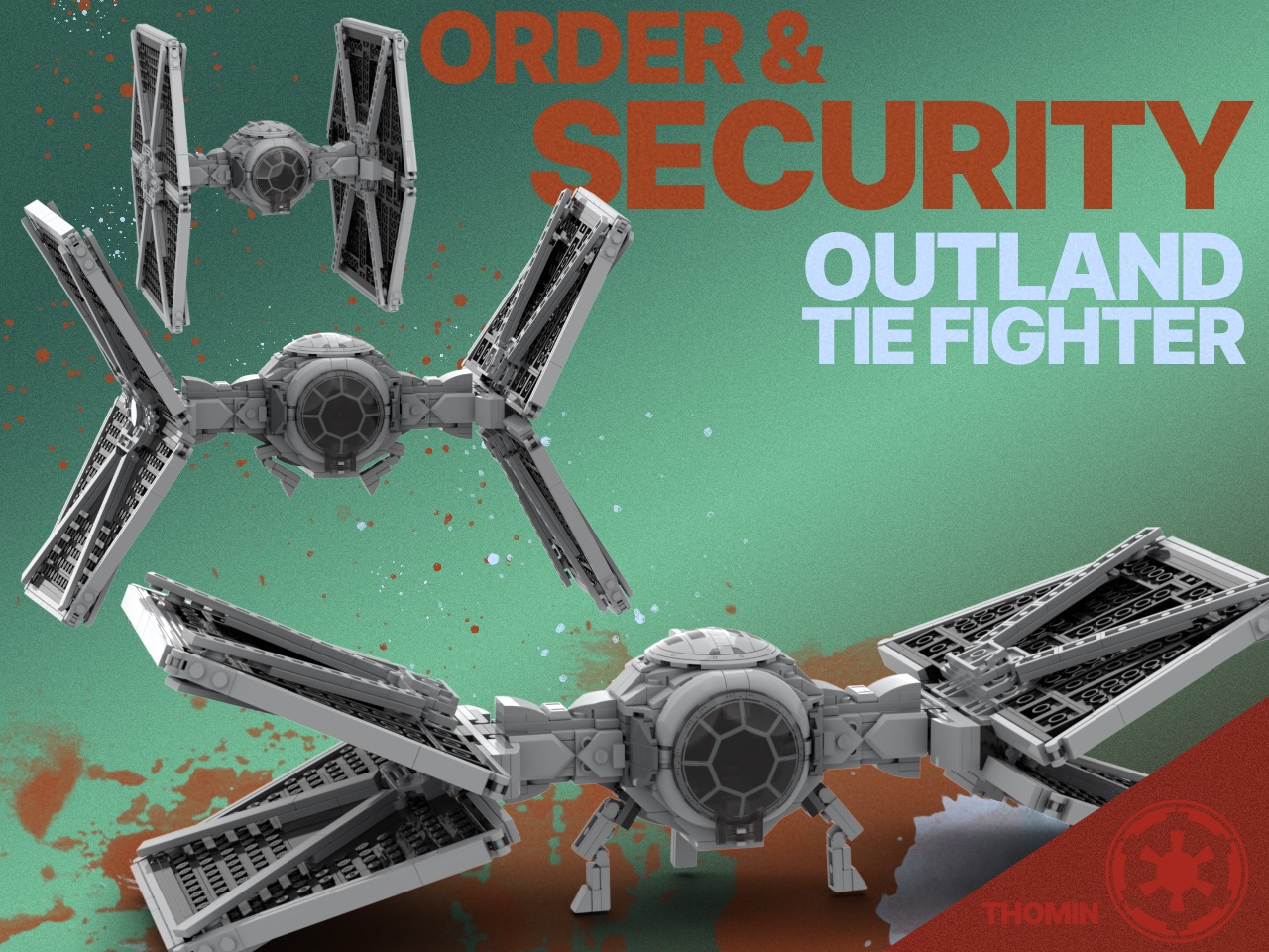 Outland TIE-Fighter - v2.0 (as seen on "The Mandalorian")