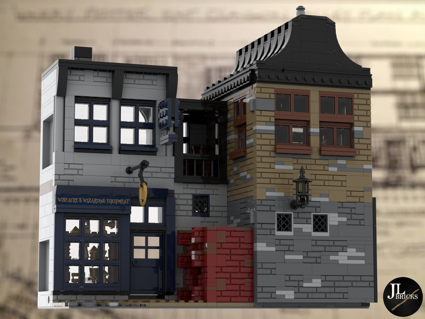Leaky Cauldron &amp; Wiseacre's Wizarding Equipment (Diagon Alley)