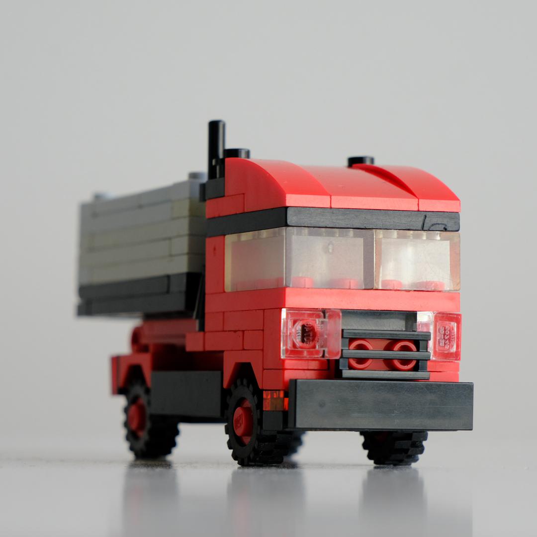 Red Dump Truck