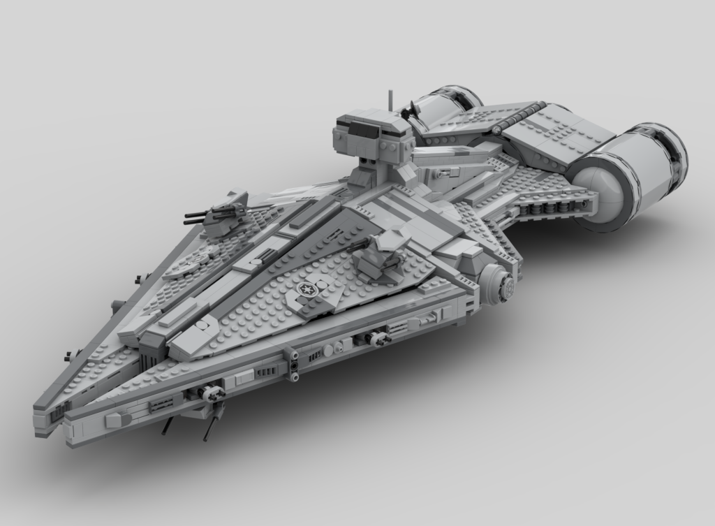 Imperial Arquitens Class Command Cruiser (similar to Moff Gideons ...