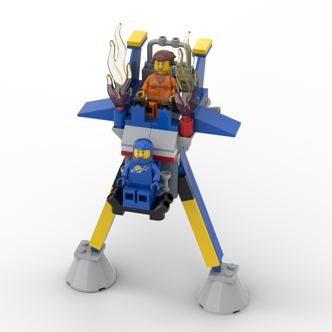 Emmet and Benny's Double Decha Mecha alternate build
