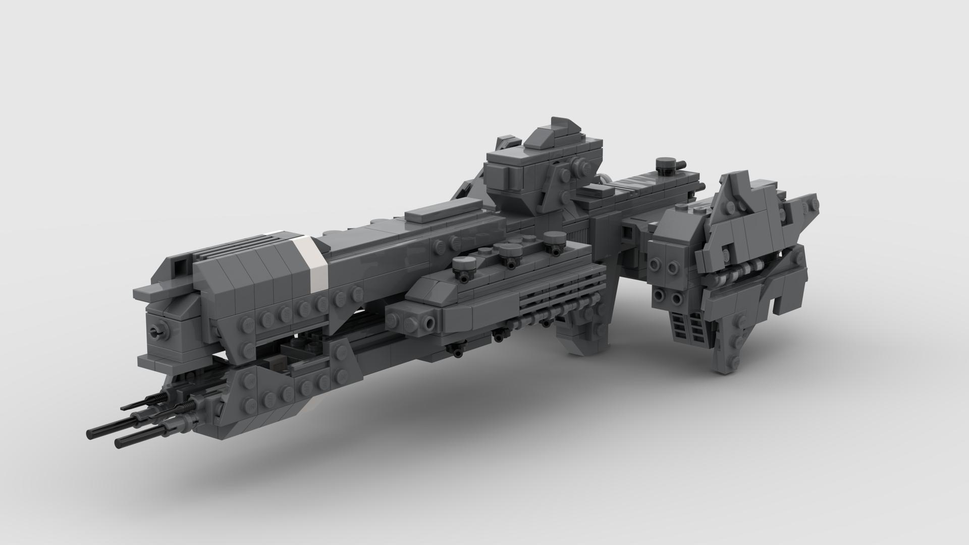 Halo Midi scale UNSC Paris-class heavy Frigate