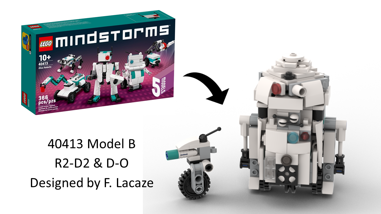 40413 Model B: R2-D2 &amp; D-O