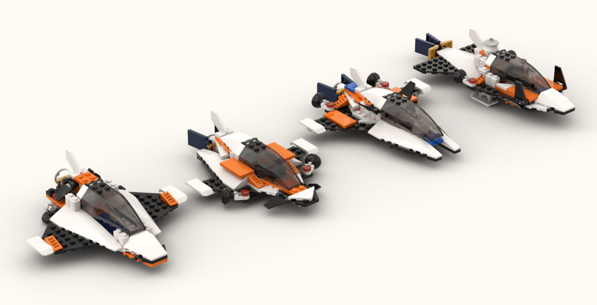 60224 Mars Shuttle Bundle 4 in 1