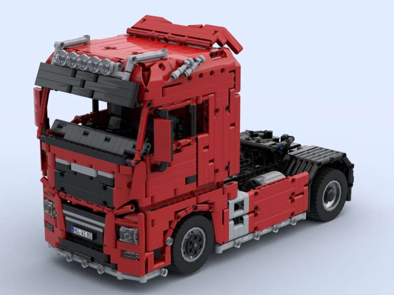 1:17 RC Semi Tractor (Power Functions)