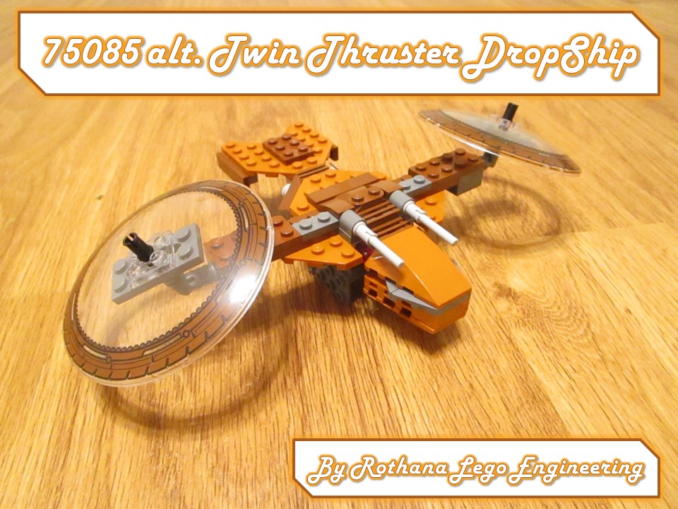 75085 alt. Twin Thruster DropShip alternate build