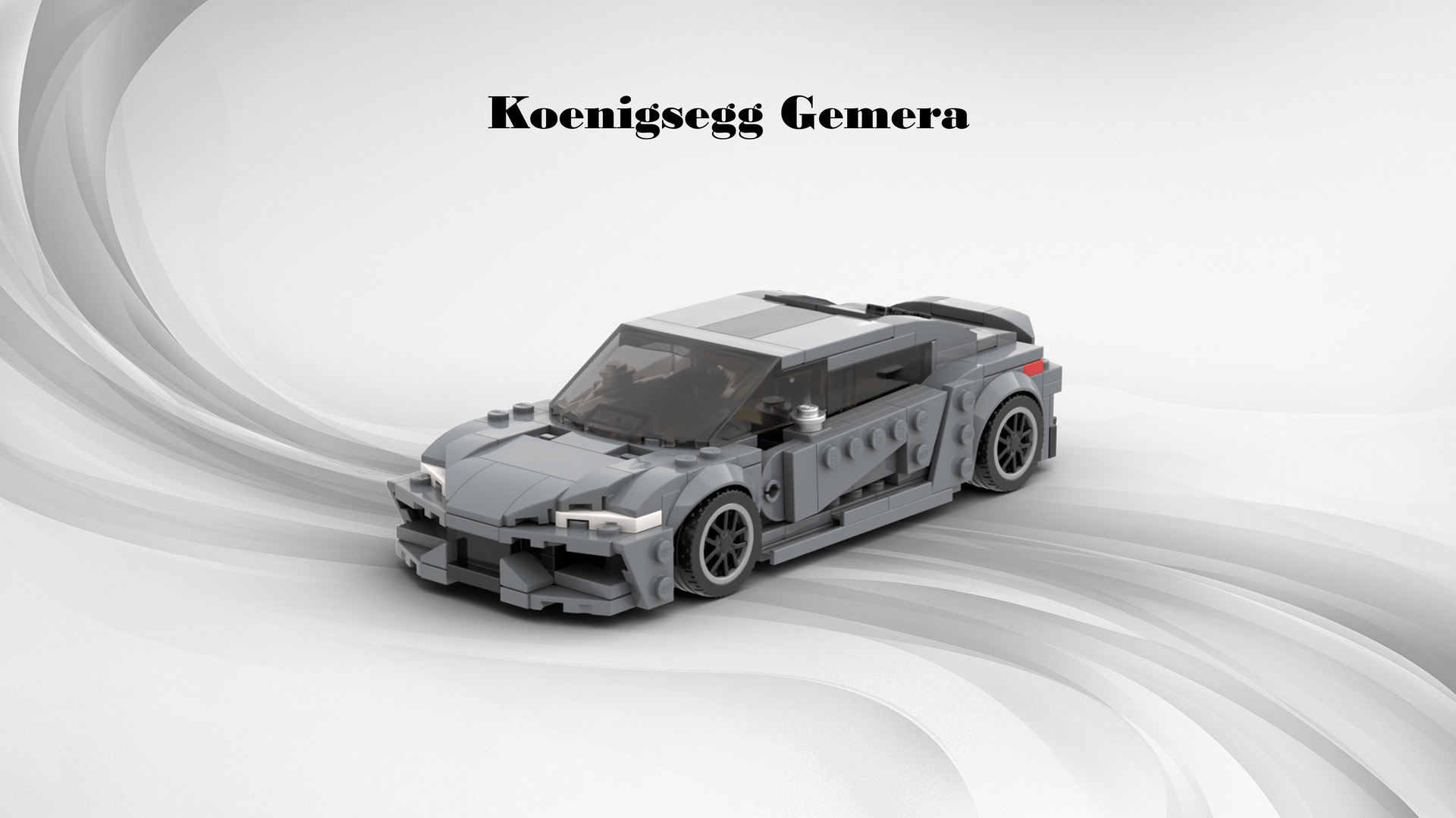 Speed Champions Koenigsegg Gemera (MOC-55668) - LEGO MOC | MOC Tracker