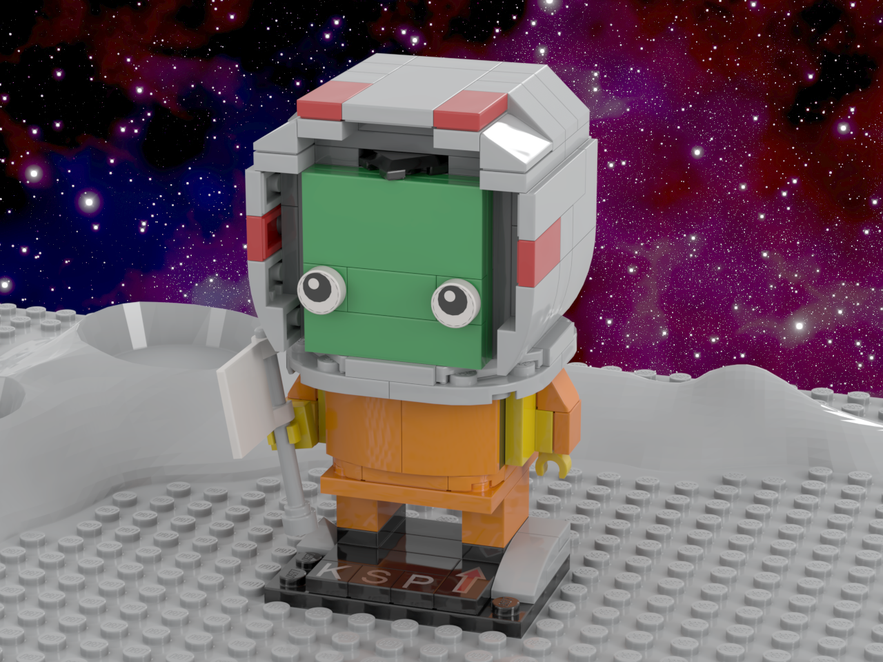 [Freemium] Kerbal Brickhead (MOC-55774) - LEGO MOC | MOC Tracker