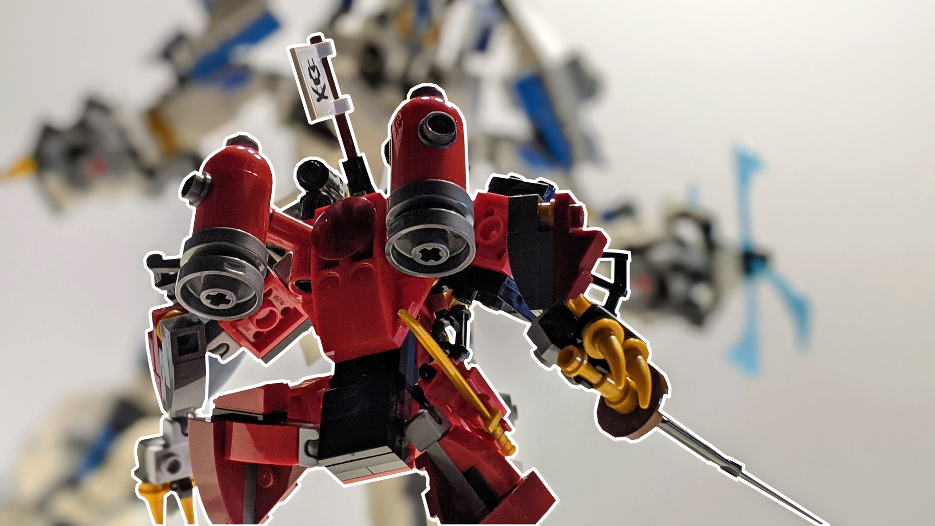 Ninjago Legacy Samurai Mech 70665 Mod