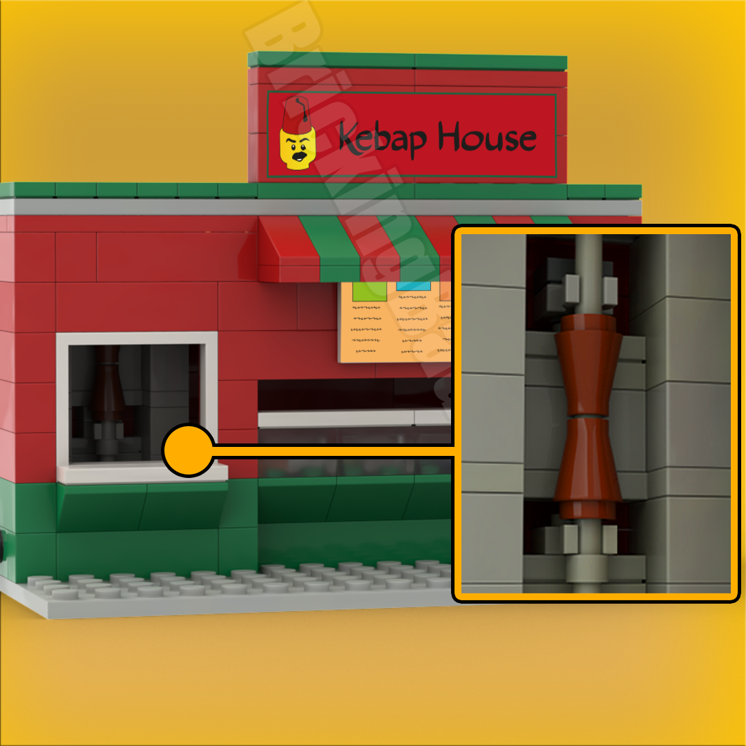 Kebap House V2 (with openable backside)