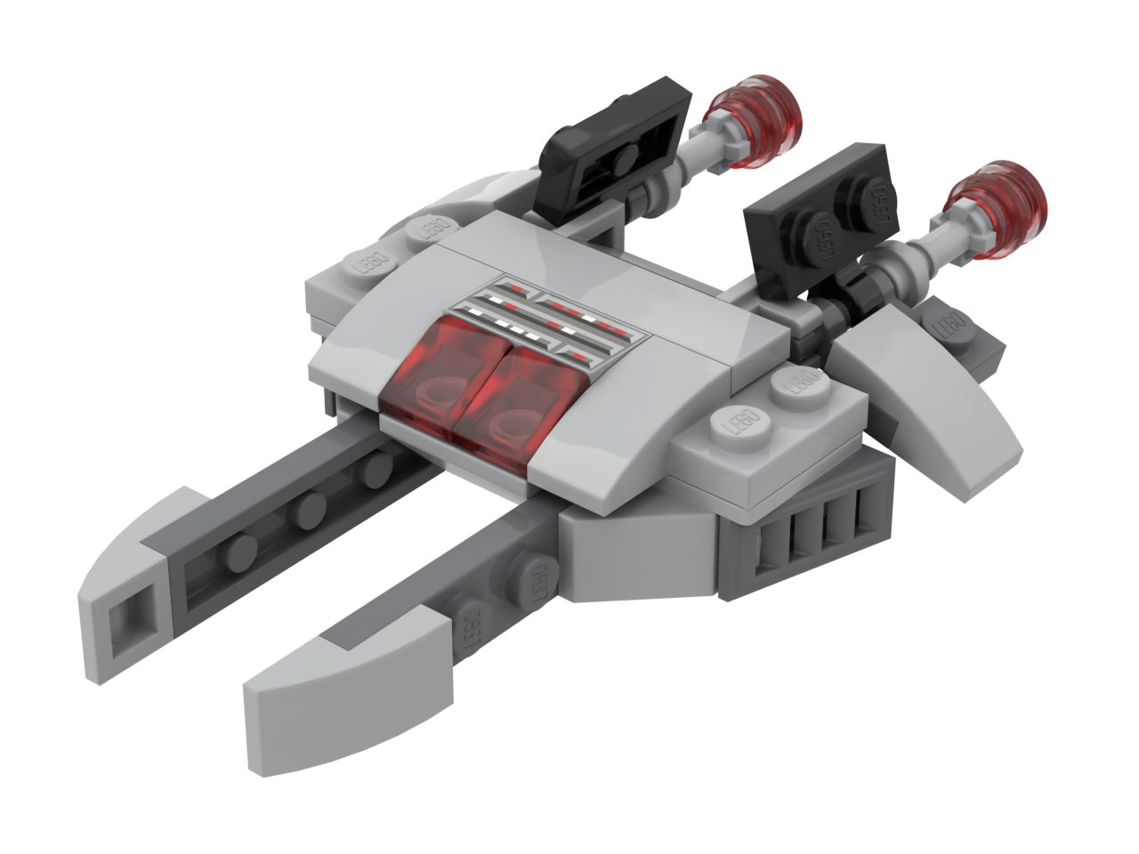 75166 Mini Fighter 20 alternate build