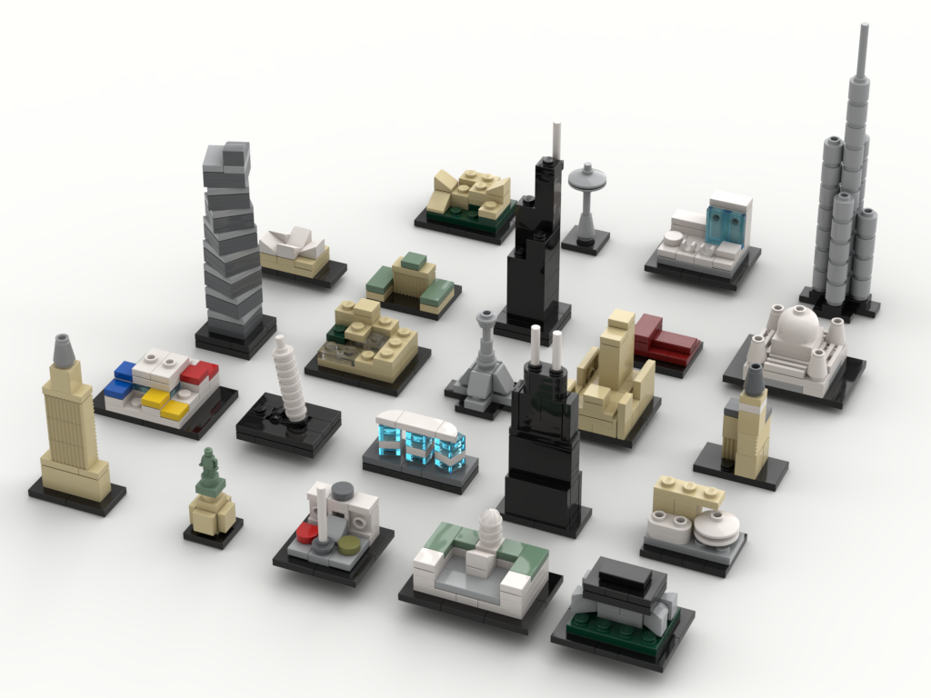 Lego Architecture Advent Calendar