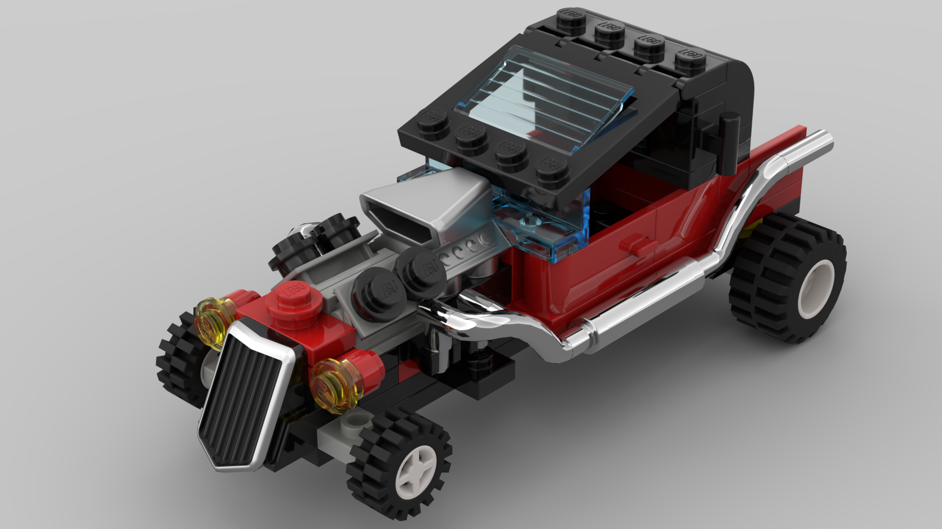 6538 Rebel Roadster Hot Rod Facelift