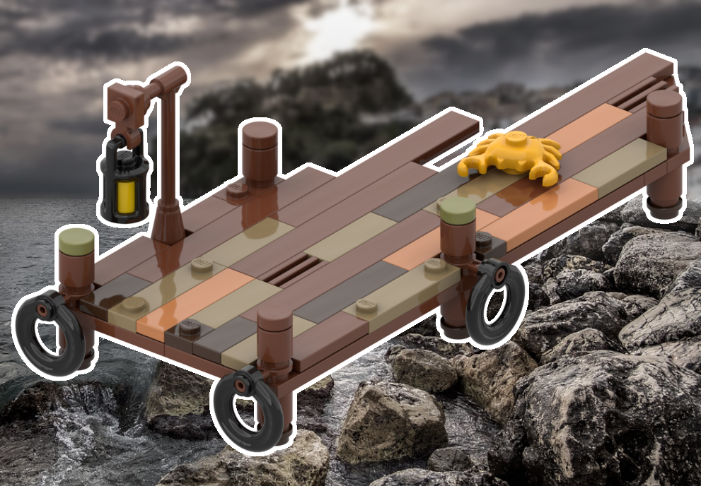 Small Fishing Pier - Extension for the Old Fishing Store