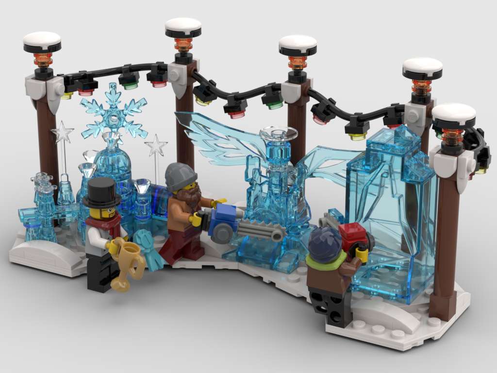 Winter Village Ice Sculpture Contest