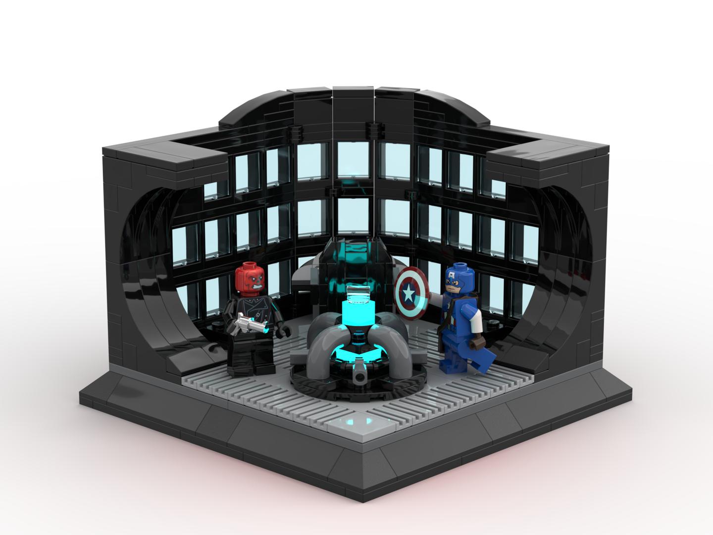 Captain America vs Red Skull