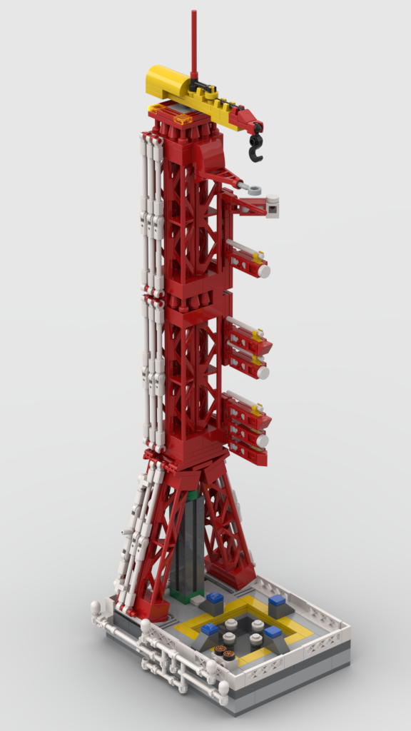 MOC LUT Saturn V For Rocket 35cm/13.75 Inches