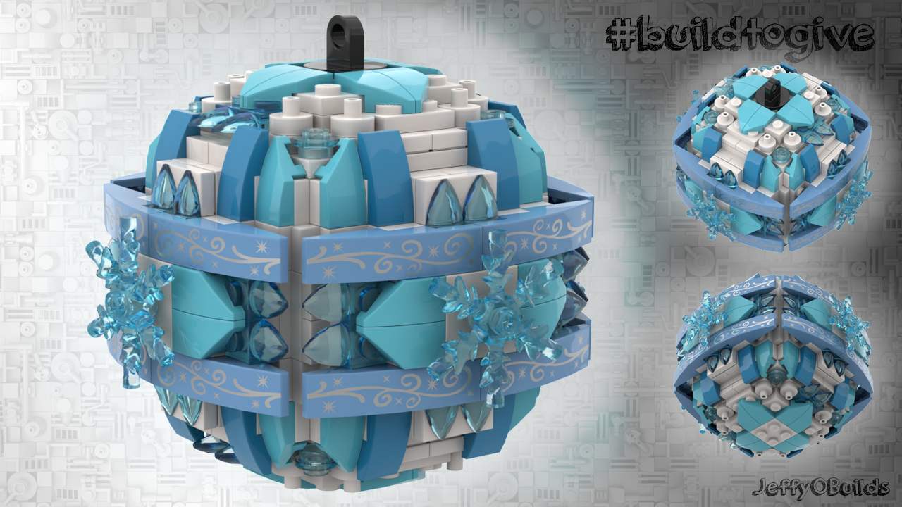 Winter Christmas Tree Ornament