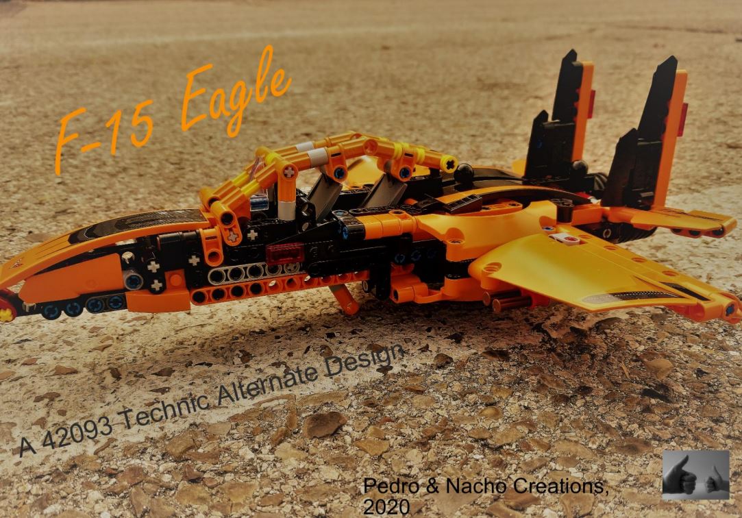 F-15 Eagle (42093 Chevrolet Corvette ZR1)