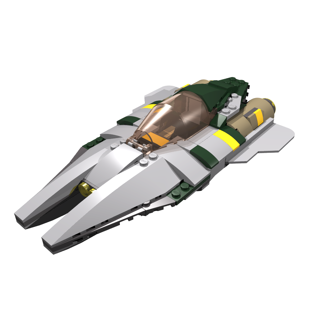 75150 Rw Airspeeder Mk2 alternate build