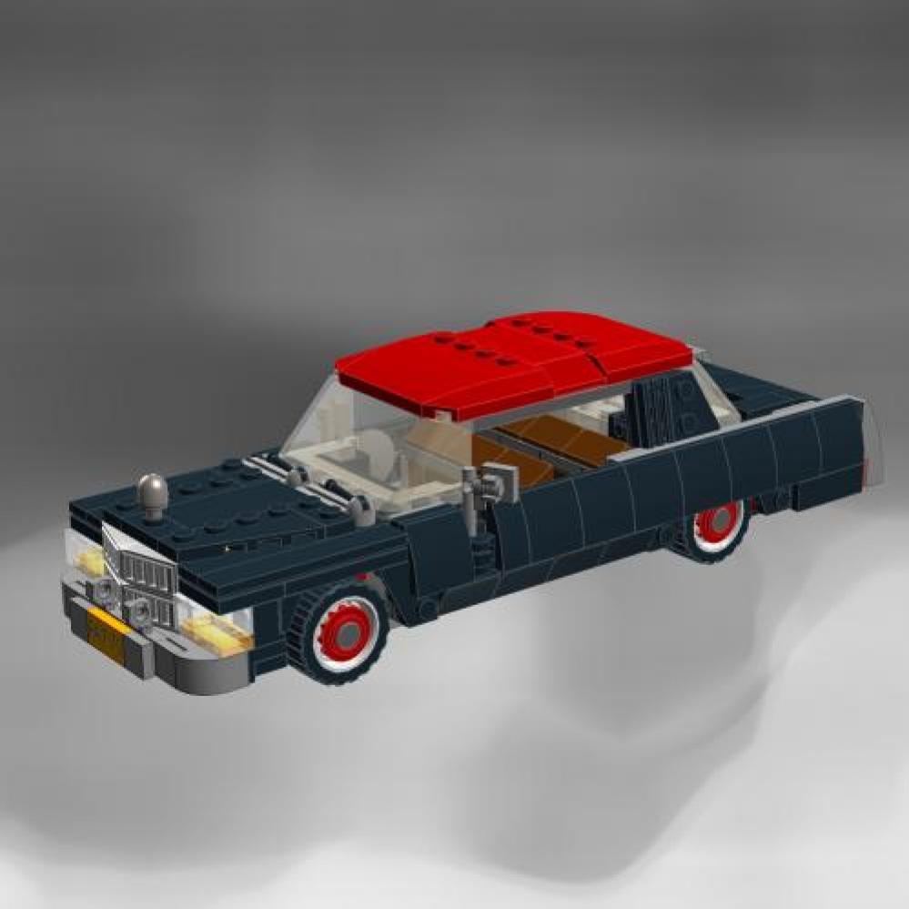 #75828 MOD black sedan