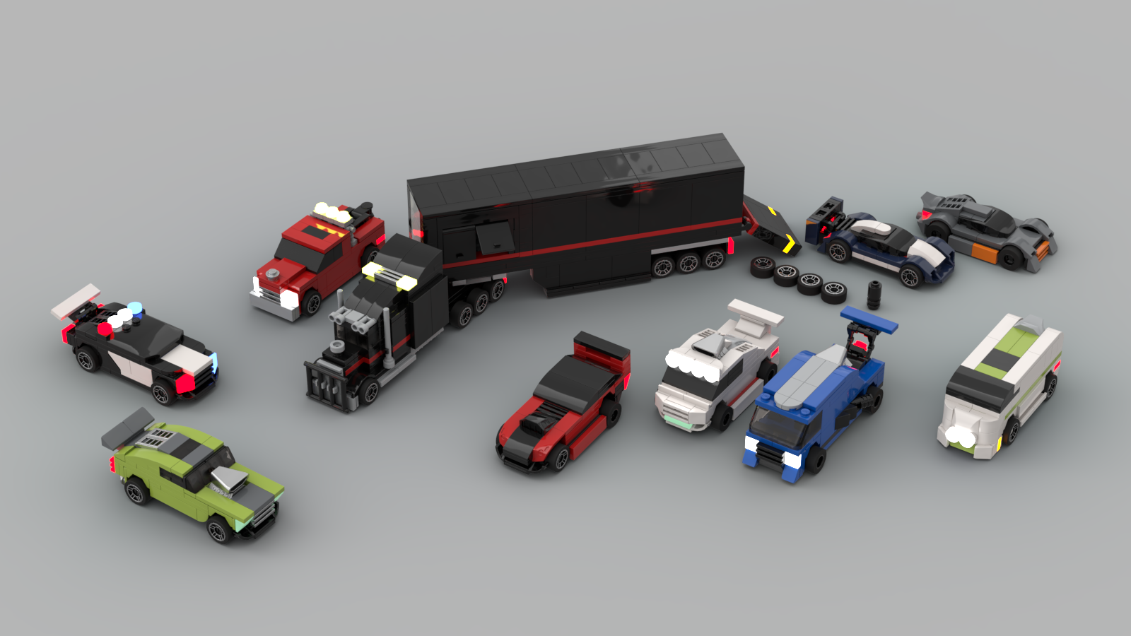 Mega car pack