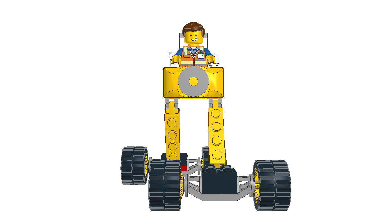 70832 Emmet’s Rolling Long Legs alternate build