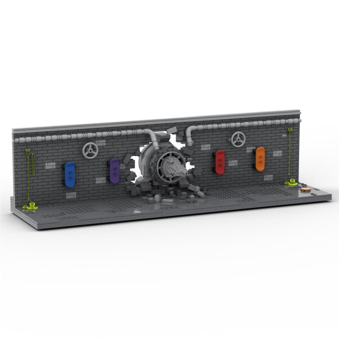 Turtles Brickheadz Display Stand