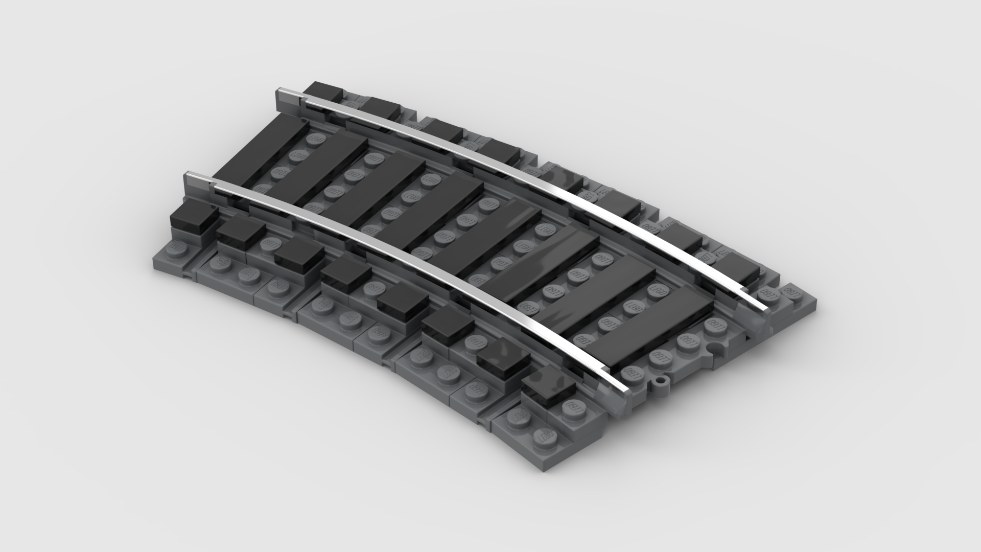 Ballasted R40 Curve Track