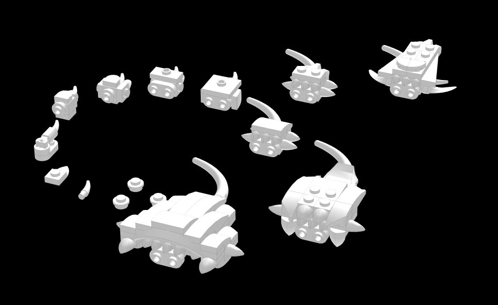 MOC - Fossil life cycle of Scrupulus parvus