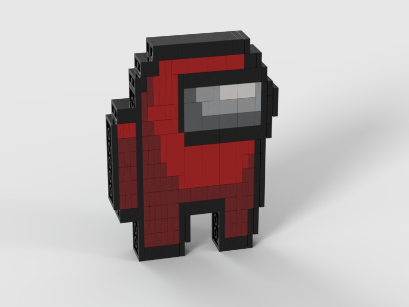 among us guy (red)