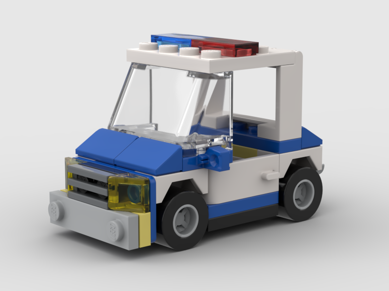 30366 Polybag Police Car Revisited