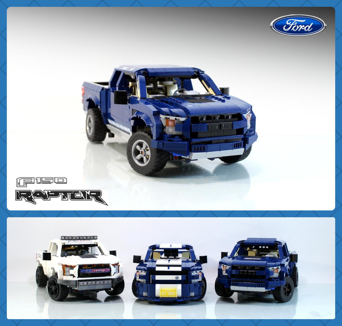 3in1 10265 Alternative Ford F150 Raptor