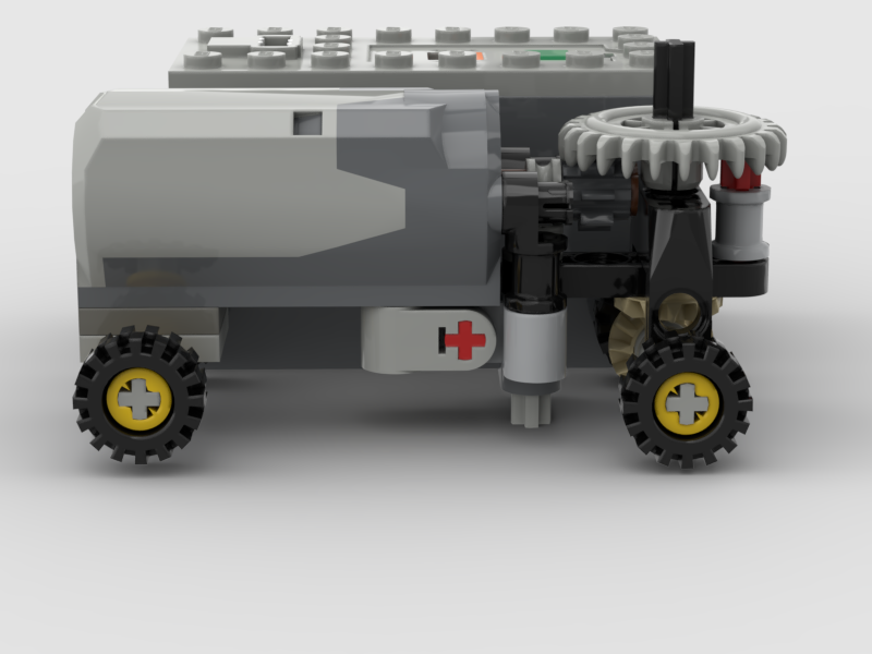 Smallest lego rc car in the world