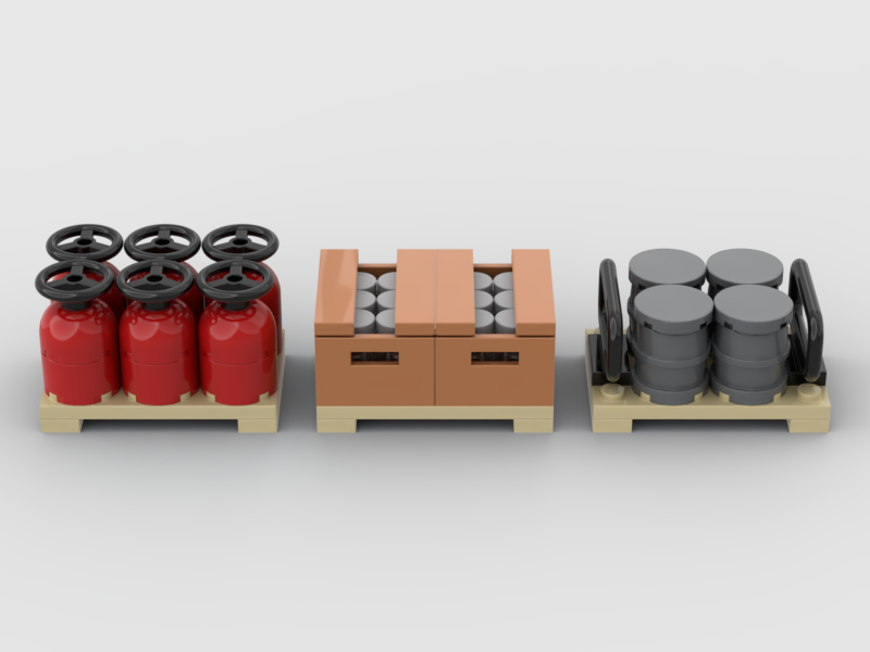 Cargo Set 2 - Pallets