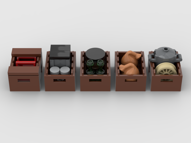 Cargo Set 4 - Crates