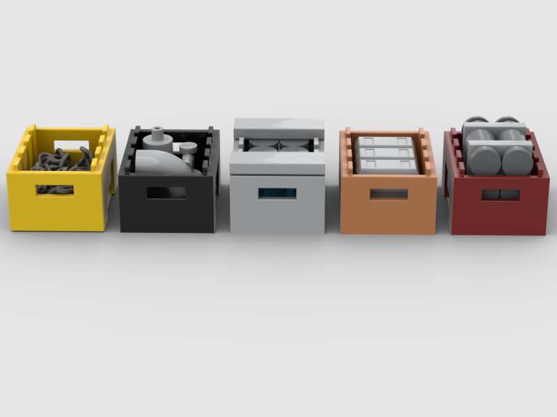 Cargo Set 5 - Crates