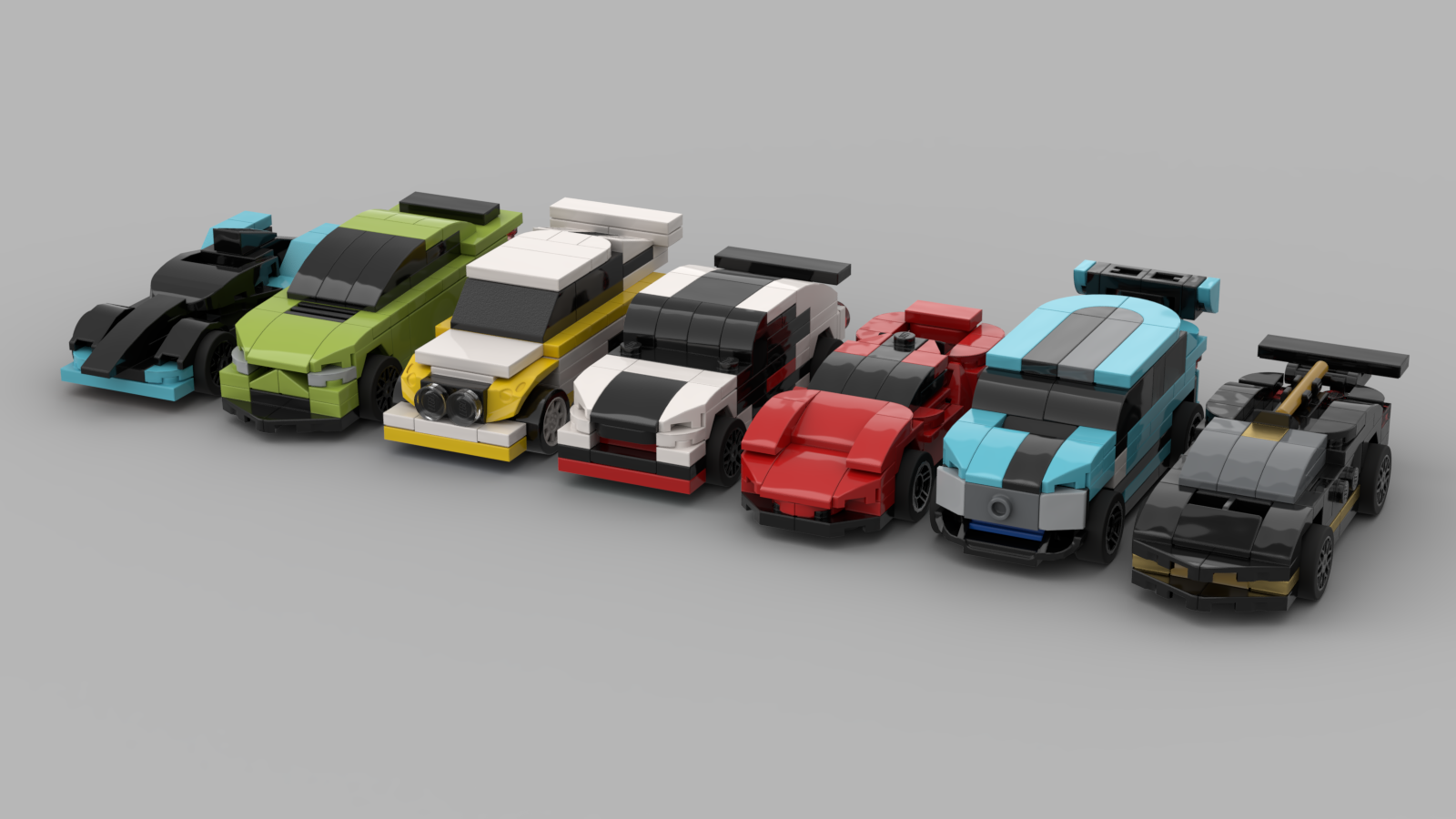 Mini speed champions cars 2020