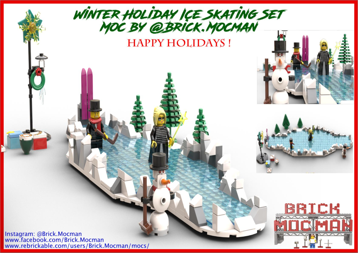 Happy Holidays - Winter Ice Skating RInk (FREE)