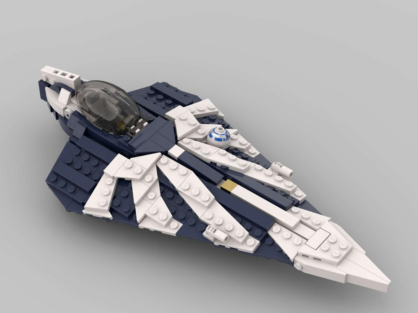Plo Koon's Delta-7 Aethersprite-class light interceptor